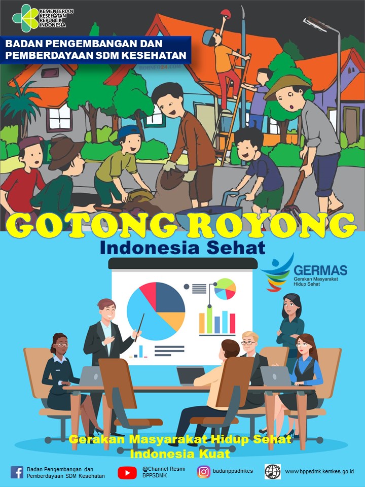 Gerakan Masyarakat Hidup Sehat Indonesia Kuat Gotong Royong Indonesia Gerakan Masyarakat Hidup Sehat Indonesia Kuat Gotong Royong Indonesia